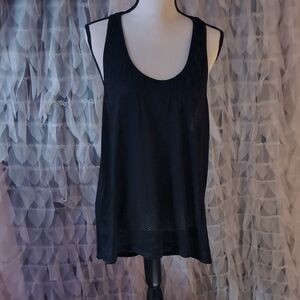 Ideology Black Tank Top